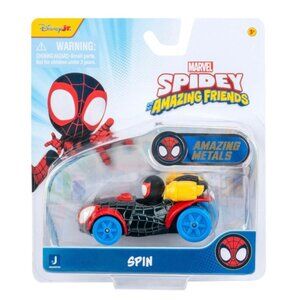 Marvel Spidey and His Amazing Friends Spin Miles Morales Die Cast Vehicle